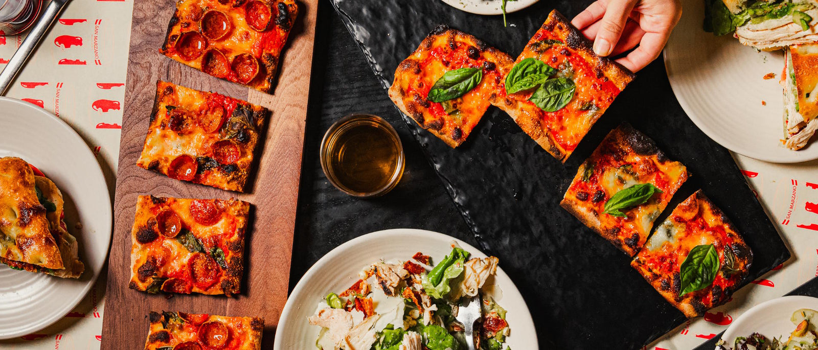 Midday, the Italian way! Now serving... a new lunch menu!